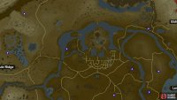 Courser Bee Honey locations near north Hyrule Field (note there&rsquo;s some overlap with the previous map).