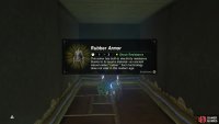 The Rubber Armor is inside a chest under the shrine entrance.