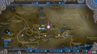 Location of the Fang and Bone near Hateno Village.