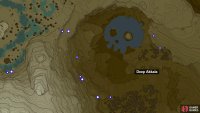 Ore deposit locations near Deep Akkala.