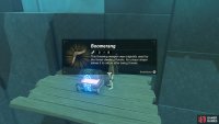The chest on the wall behind you has a Boomerang, which you can throw at enemies.