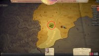 To build at a settlement, click the desired settlement on the world map.