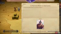 Some events - usually ones that start or update quests - require your personal attention in the throne room.