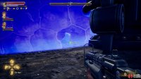 A barrier clearly marks the edge of the terraformed part of Scylla