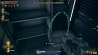 In this trial run, grab a Hoop in the corner of the lockdown room.