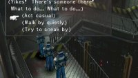 Pick the option to &ldquo;walk by quietly&rdquo; to avoid suspicion