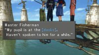 Continue talking to the Master Fisherman and he&rsquo;ll ask you to do a favor