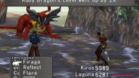 Use Tonberry&rsquo;s LV Up ability to boost the Ruby Dragon&rsquo;s level