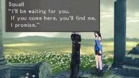 Back at Edea&rsquo;s House, Squall&rsquo;s vow ill bring the game full circle.