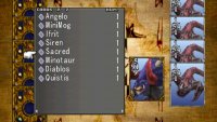 Create a losing hand of cards including Sacred