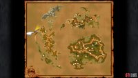 The location of Chocograph 16 on the world map