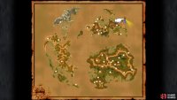 The location of Chocograph #21 on the map