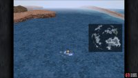 The location of Dive Spot 2 in the game