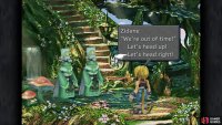 Tell the NPCs to head right on the first choice