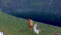A few of these chunky footprints can be found by the river leading to Lake Ballimere at the Giant&rsquo;s Bed.