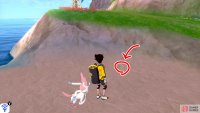 2/9: From Diglett 1, face the Tower of Waters. Turn right and head for the area where the shoreline ends and the raised land begins. It&rsquo;s sitting just below the raised land.