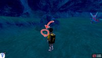 2/7: Swim across the river, or come here via the Training Lowlands. Go up the nearby slope. When the ground levels off and there&rsquo;s a rocky pillar towards the left, check behind the boulder to the left of the next slope.