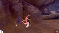 4/7: Go back to Diglett 1, where the path splits in multiple directions. Head up the slope along the middle. As the ground levels off, check immediately to the left. It&rsquo;s next to a somewhat pointy rock.