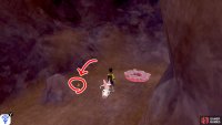 5/7: You&rsquo;ll need the water-traversing bike for this. Head into the underground stream that&rsquo;s just ahead. After a while, there&rsquo;s a place where you can land on the left. It&rsquo;s behind the rock on the left.