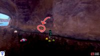 6/7: Go back to Diglett 1 and head along the path towards the right, where the ground starts off level. Go into the stream on the right. It&rsquo;s watching you from the raised land on the right, halfway towards the exit.
