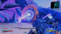 now shoot the second portal to continue again.