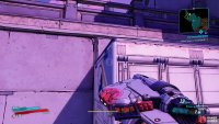 to climb another crate and the roof to the right
