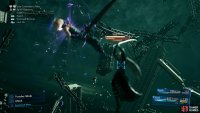 Sephiroth will follow up with an aerial combo.