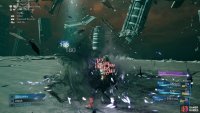 Sephiroth can unleash a barrage of shadowy energy bolts that will leave a character stunned.