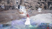 and use Aerith&rsquo;s ATB segments to cast Blizzard + Magnify.