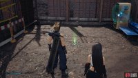 Open the door and you&rsquo;ll be able to reach a loose orb of Fire Materia.