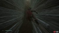 Wall Run up the large wall in Subterranean Refuge 