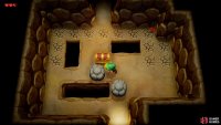 then sprint across the crumbling path and push the stones to the left allowing you to open the chest, 