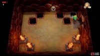 kill the enemies inside to open a hidden staircase, enter it and get to the other side of the room and climb up,