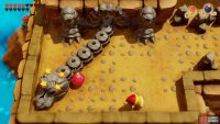then allow it to crash into the wall behind you and place a Bomb near its head,