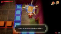 Take the left path from the Crystal and break the vases in the room to reveal a button, step on it and head through the door on the left, take out all the enemies and open the Chest for the Map to the Face Shrine,