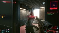 Take down Vic and drop out off the window. 