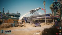 From the Terra Cognita fast travel station, head up some stairs to find a rocket statue.