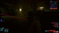 At the end of the tunnel, you&rsquo;ll be in a large room full of enemies, turrets, and cameras.