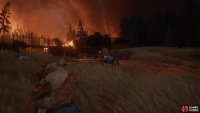 now make a run for the area ahead whilst taking down anyone that attempts to shoot you. 