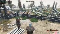 Example of parrying a swing attack from the right.