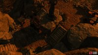 equip the Kenshi Armor and then jump off the cliff to damage and then heal yourself