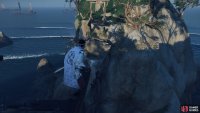 and swing to the final island.