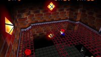 The fifth coin is in the room with the wireframe walkway