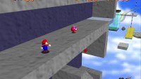 The Bob-Omb Buddy is found at the top portion of the maze