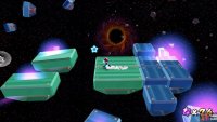 when you move off the platform a path will be created as you move by the surrounding debris blocks