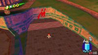 There will be some graffiti on the wall to the right of Blue Coin #10