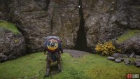 You should approach the cave from the east to locate the entrance.