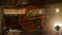 Be ready to block, parry, or dodge the chain attacks indicated by an orange aura.