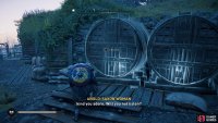 Inspect the barrels of ale to learn the first clue.