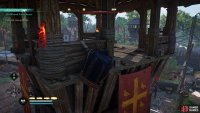 Climb the tower to the left of the eastern entrance of the outpost.